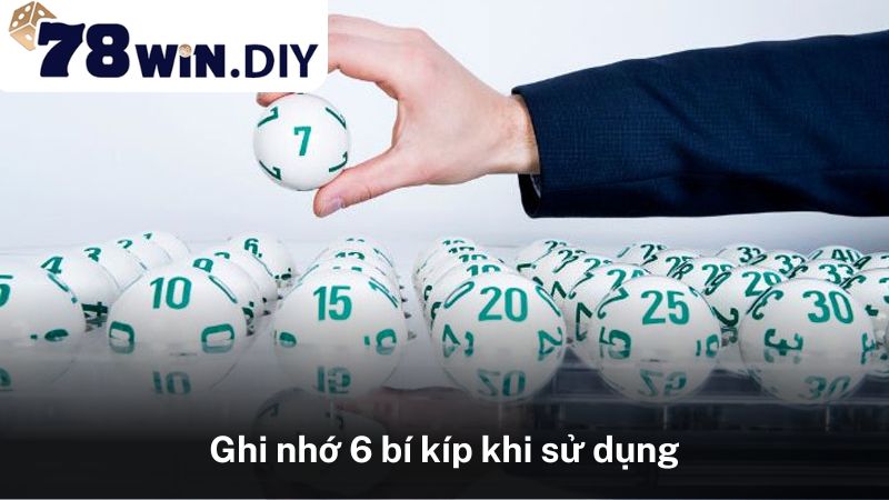 Ghi nhớ 6 bí kíp khi sử dụng